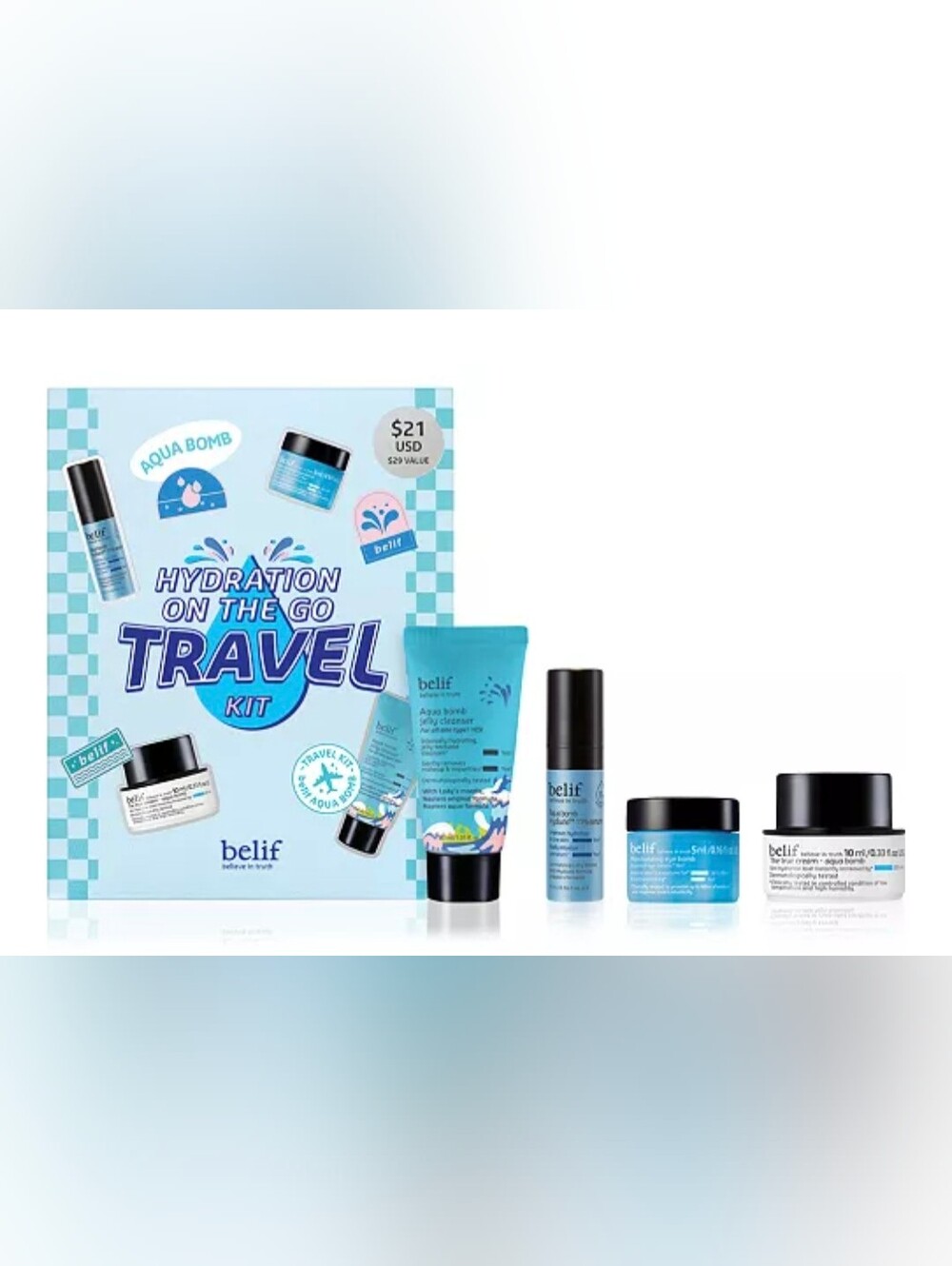 belif Hydration Heroes Travel Kit